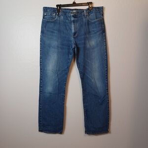 L.L. Bean Men's Straight Leg Jeans - Classic Blue